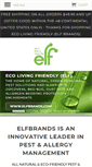 Mobile Screenshot of elfbrands.com