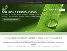 Tablet Screenshot of elfbrands.com